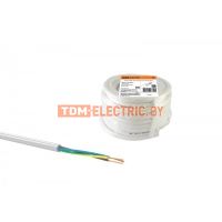 Провод ПВС 3х0,75 ГОСТ (10м), белый TDM  TDM Electric
