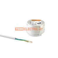 Провод ПВС 3х1 ГОСТ (10м), белый TDM  TDM Electric