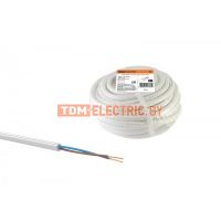 Провод ПВС 2х2,5 ГОСТ (20м), белый TDM  TDM Electric