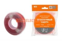 Двухсторонний акриловый прозрачный скотч TDM ELECTRIC