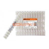 Зажим винтовой ЗВИ-60 полипропилен 2,5-16мм2 12пар 100°С белый (индивидуальная упаковка) TDM  TDM Electric