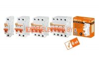Автоматический выключатель ВА47-60 6кА TDM ELECTRIC