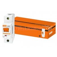 Авт. выкл. ВА47-125 1Р 80А 15кА  х-ка С TDM  TDM Electric