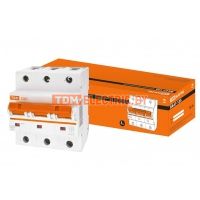 Авт. выкл. ВА47-125 3Р 80А 15кА  х-ка С TDM  TDM Electric