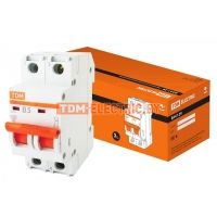 Авт. выкл.ВА47-29 2Р  5А 4,5кА х-ка В TDM  TDM Electric