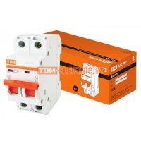 Авт. выкл.ВА47-29 2Р  8А 4,5кА х-ка С TDM  TDM Electric