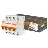 Авт. выкл.ВА47-63 4Р 25А 4,5кА х-ка С TDM  TDM Electric