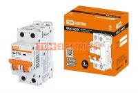 Авт. выкл.ВА47-60DC 2P 63А 6кА х-ка С TDM .  TDM Electric