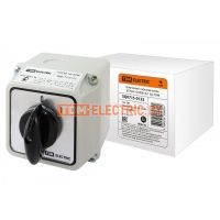 Кулачковый переключатель КПУ38-16/2098 (0-1 3р) TDM  TDM Electric