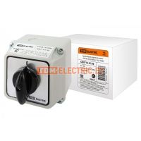 Кулачковый переключатель КПУ38-25/2098 (0-1 3р) TDM  TDM Electric