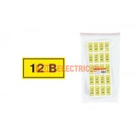 Символ "12В" 20х40мм TDM  TDM Electric