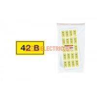 Символ "42В" 20х40мм TDM  TDM Electric