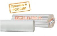 Трубы гладкие жесткие из ПВХ цвет белый TDM ELECTRIC
