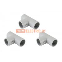 Тройник соед. для трубы 20 мм (50шт) TDM  TDM Electric