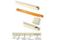 Кабель-канал 40х16 слоновая кость (50м) TDM .  TDM Electric