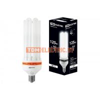 Лампа энергосберегающая КЛЛ-6U-125 Вт-6500 К–Е40 TDM.  TDM Electric