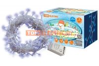 Гирлянда светодиодная СГ50Г5, голубая, 5м, 8 режимов, 250 В, TDM  TDM Electric