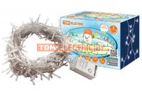 Гирлянда светодиодная СГ50Б5, белая, 5м, 8 режимов, 250 В, TDM  TDM Electric