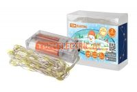 Гирлянда светодиодная "Роса20" 20LED, 2м, 3000К, 2хАА, TDM  TDM Electric