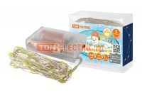 Гирлянда светодиодная "Роса50" 50LED, 5м, 3000К, 3хАА, TDM  TDM Electric