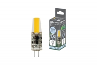 Лампа светодиодная G4-1,5 Вт-AC/DC 12 В-4000 К, COB, 9,5х36 мм TDM .  TDM Electric