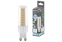 Лампа светодиодная G9-9 Вт-230 В-4000 К, SMD, 21,5x70,5 мм TDM .  TDM Electric