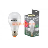 Лампа светодиодная Груша - 6 Вт - 220 В - 3000 К – E27 TDM  TDM Electric