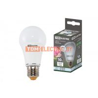 Лампа светодиодная А60 - 10 Вт-220 В -4000 К–E27 TDM  TDM Electric