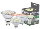 Лампа светодиодная PAR16-7 Вт-220 В -3000 К–GU 10 SMD (с матовым стеклом) TDM.  TDM Electric