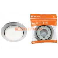 Светильник встраиваемый СВ 01-06 GX53 220 В 50 Гц хром TDM  TDM Electric