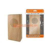 Звонок проводной в эл.сеть ЗПС-10/2-Пт "ЭКО" сосна ("птичка", без кнопки, AC 230V) TDM  TDM Electric